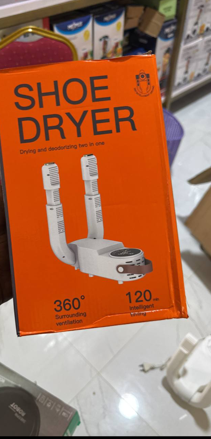 Electric shoe dryer